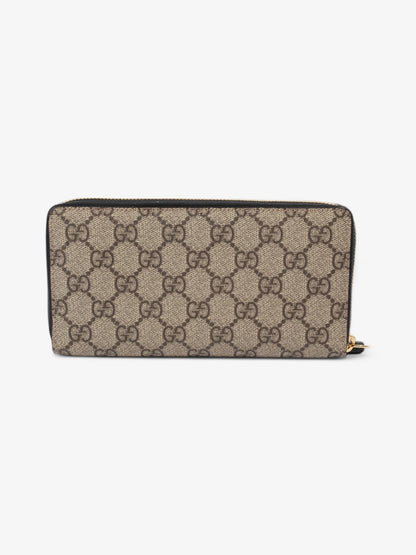 Gucci GG Marmont Wallet GG Supreme / Black Coated Canvas