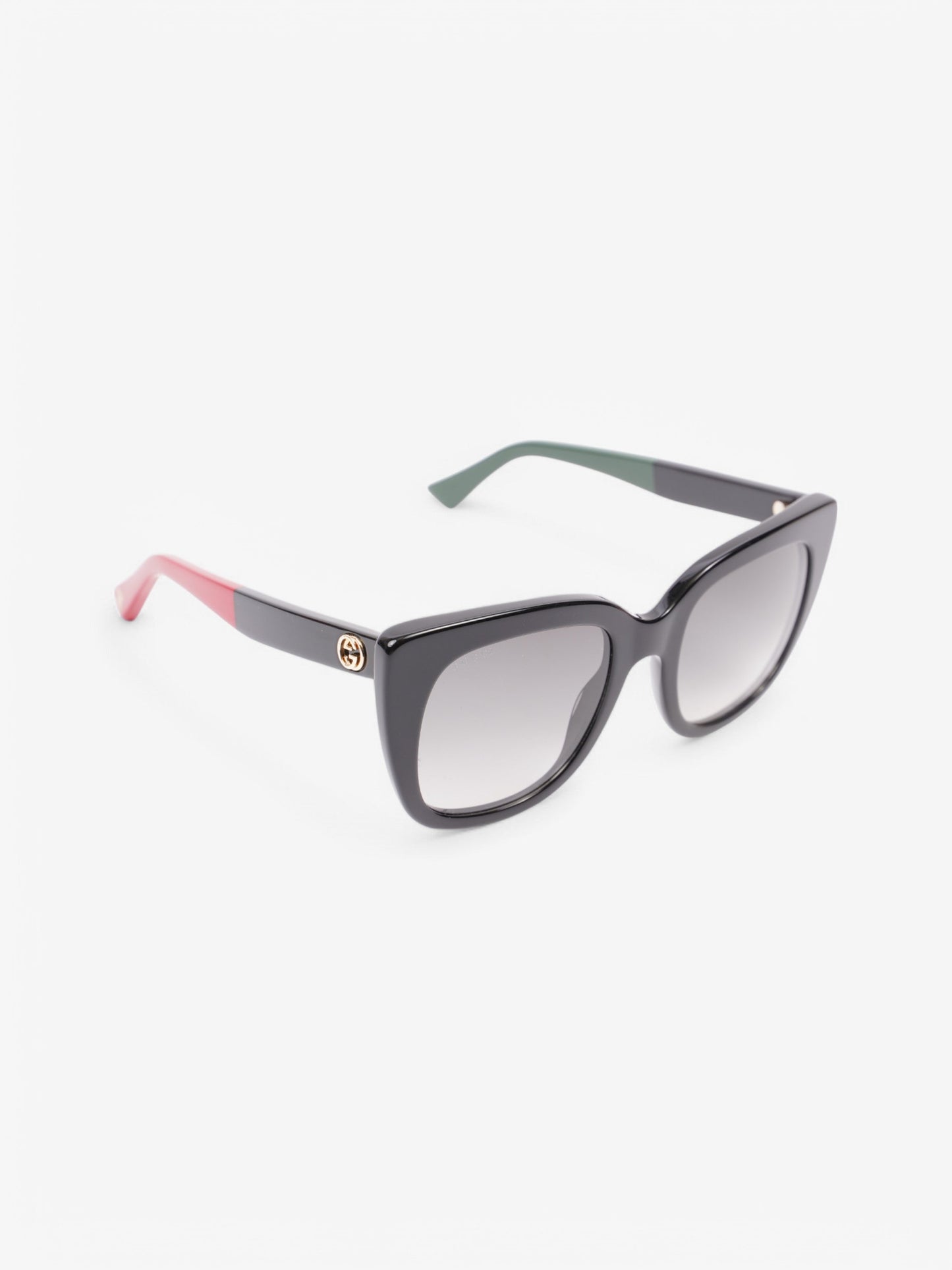 Gucci GG Bee Sunglasses Black / Red / Green Plastic