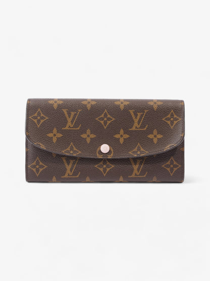 Louis Vuitton Emilie Monogram / Rose Ballerine Coated Canvas