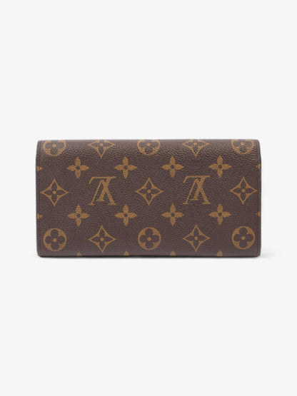 Louis Vuitton Emilie Monogram / Rose Ballerine Coated Canvas