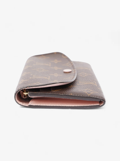 Louis Vuitton Emilie Monogram / Rose Ballerine Coated Canvas