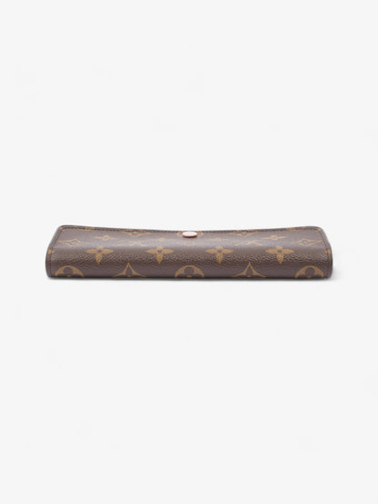 Louis Vuitton Emilie Monogram / Rose Ballerine Coated Canvas