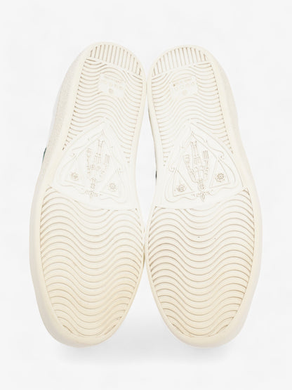 Gucci Ace Embroidered Bee Sneakers White / Green / Red Leather EU 37 UK 4