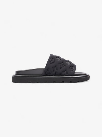 Louis Vuitton Pool Pillow Flat Comfort Mule Black Monogram Nylon EU 39 UK 6