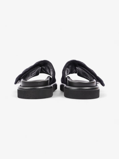 Louis Vuitton Pool Pillow Flat Comfort Mule Black Monogram Nylon EU 39 UK 6