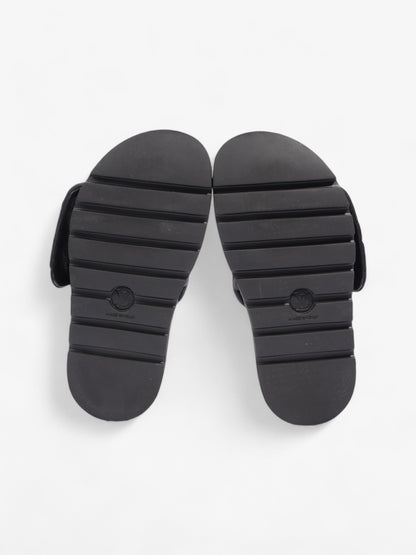 Louis Vuitton Pool Pillow Flat Comfort Mule Black Monogram Nylon EU 39 UK 6