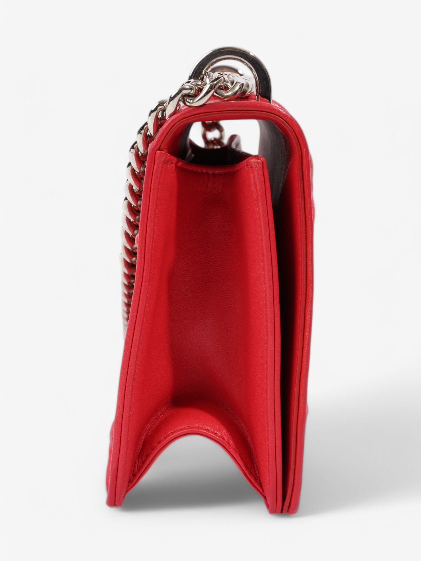 Christian Dior Diorama Red Calfskin Leather Medium