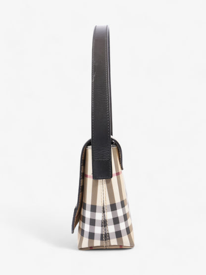 Burberry Check Shoulder Bag Nova Check / Black Canvas