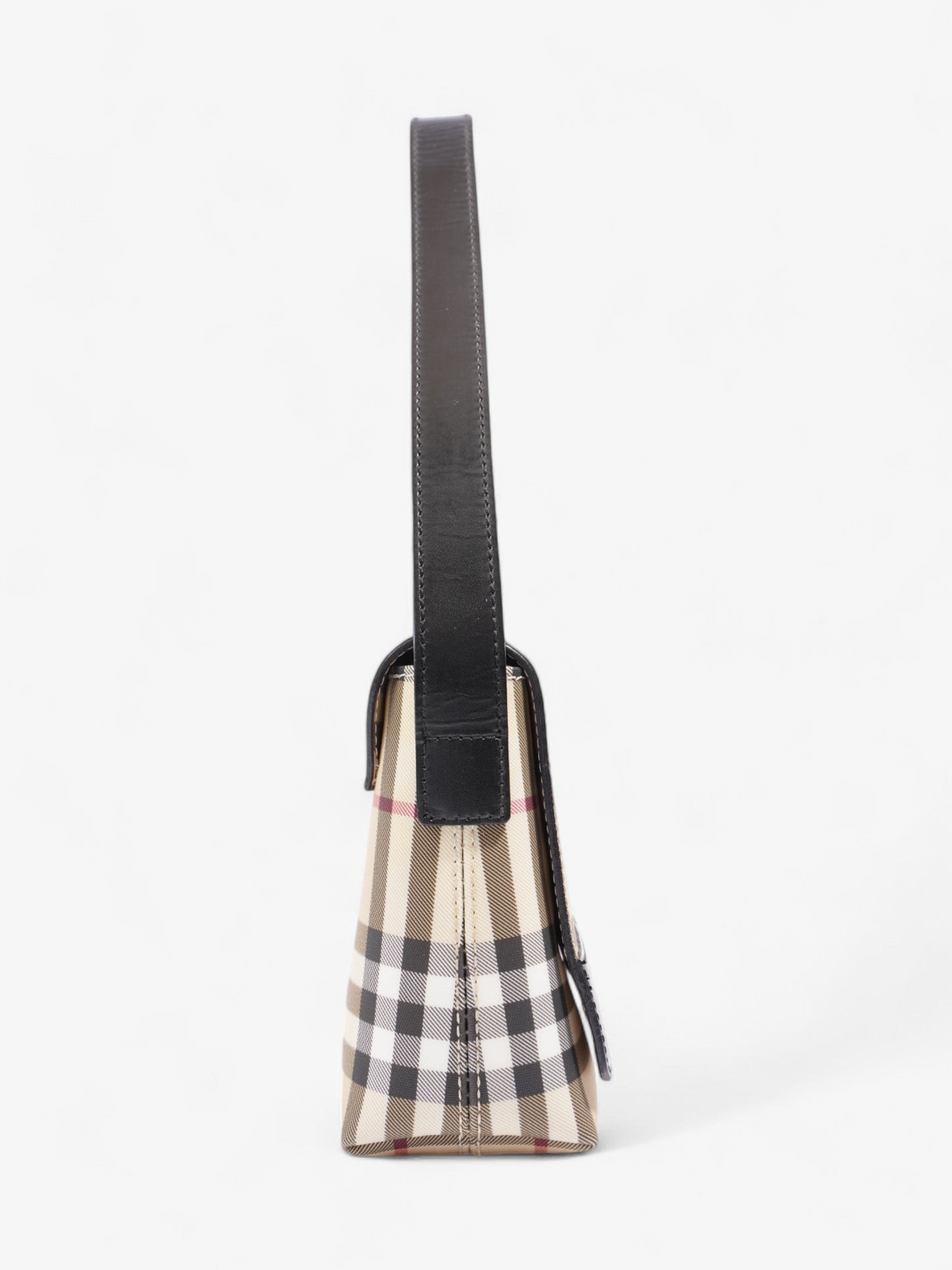 Burberry Check Shoulder Bag Nova Check / Black Canvas