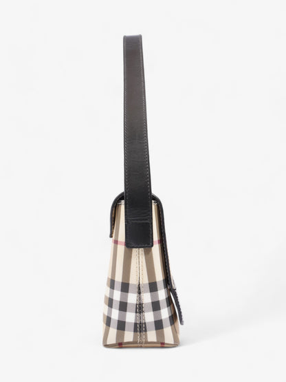 Burberry Check Shoulder Bag Nova Check / Black Canvas