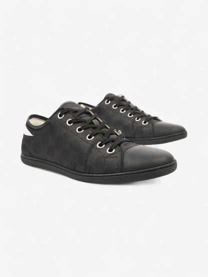 Louis Vuitton Match Up Damier Sneakers Black / White Canvas EU 42 UK 8