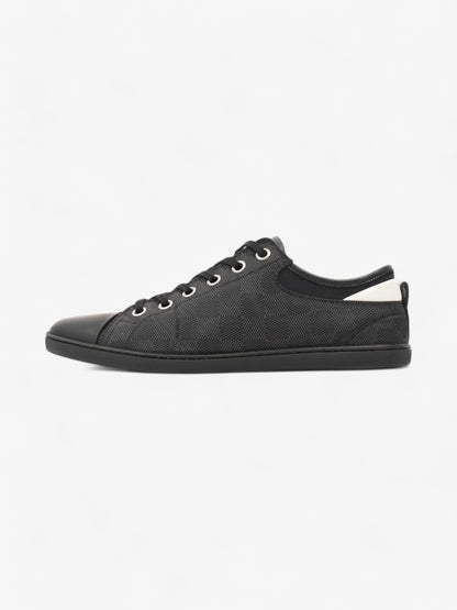 Louis Vuitton Match Up Damier Sneakers Black / White Canvas EU 42 UK 8