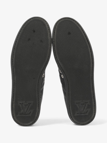 Louis Vuitton Match Up Damier Sneakers Black / White Canvas EU 42 UK 8