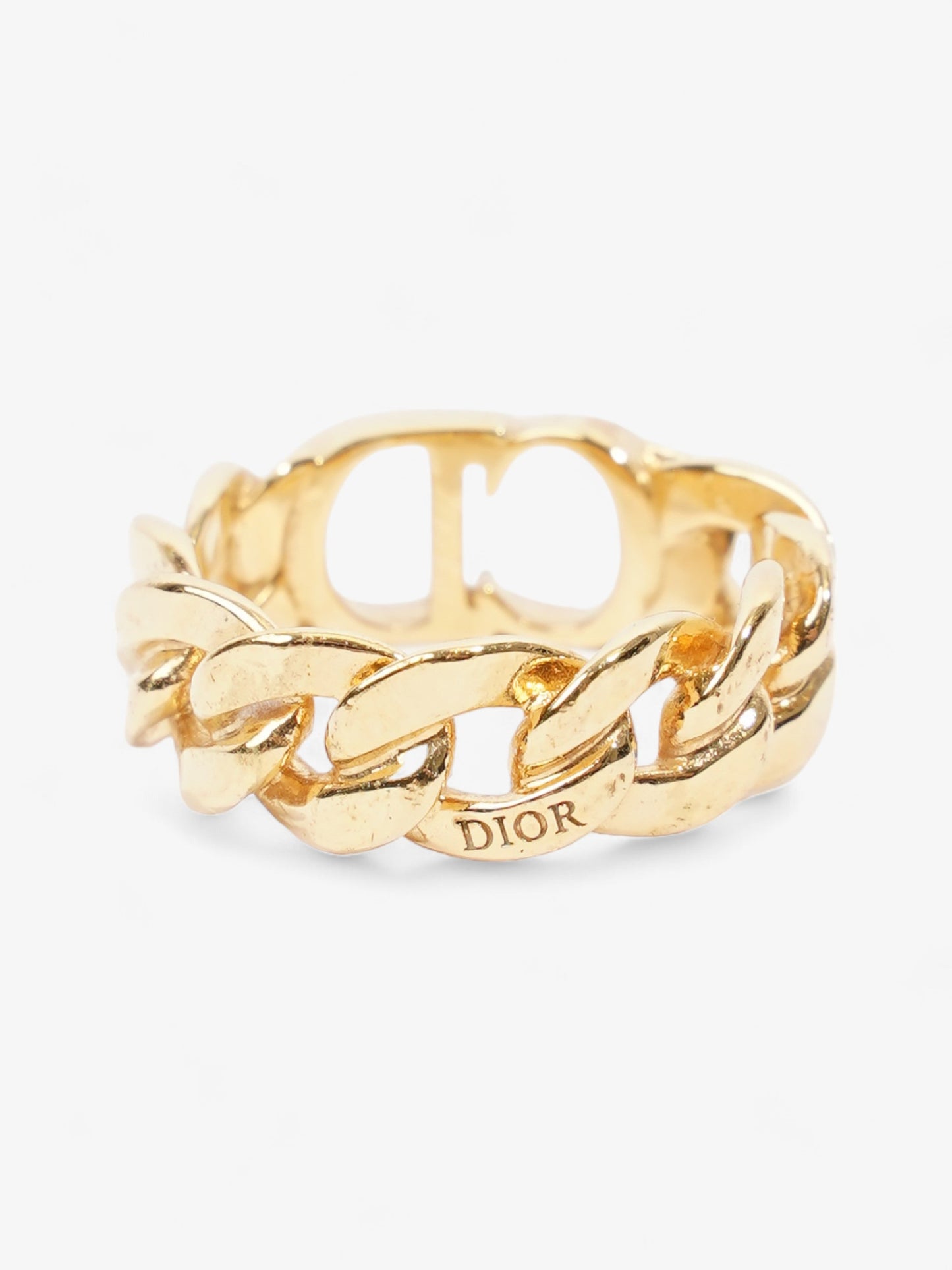 Christian Dior Danseuse Étoile Ring Gold Base Metal M (52mm)
