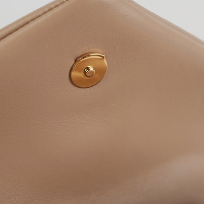 Saint Laurent Toy Lou Lou Beige Crossbody Bag