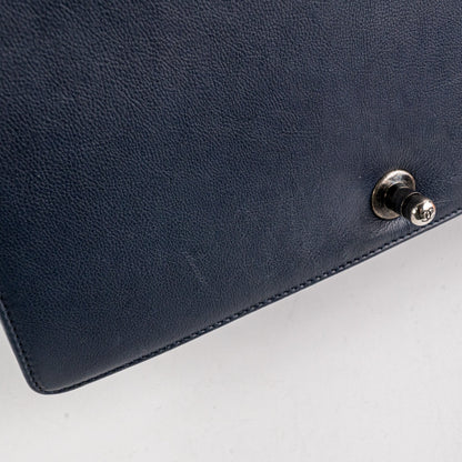 Chanel Boy New Medium lambskin Navy