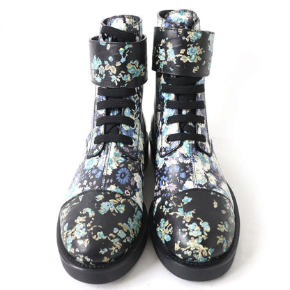 Louis Vuitton Floral Leather Short Boots 37