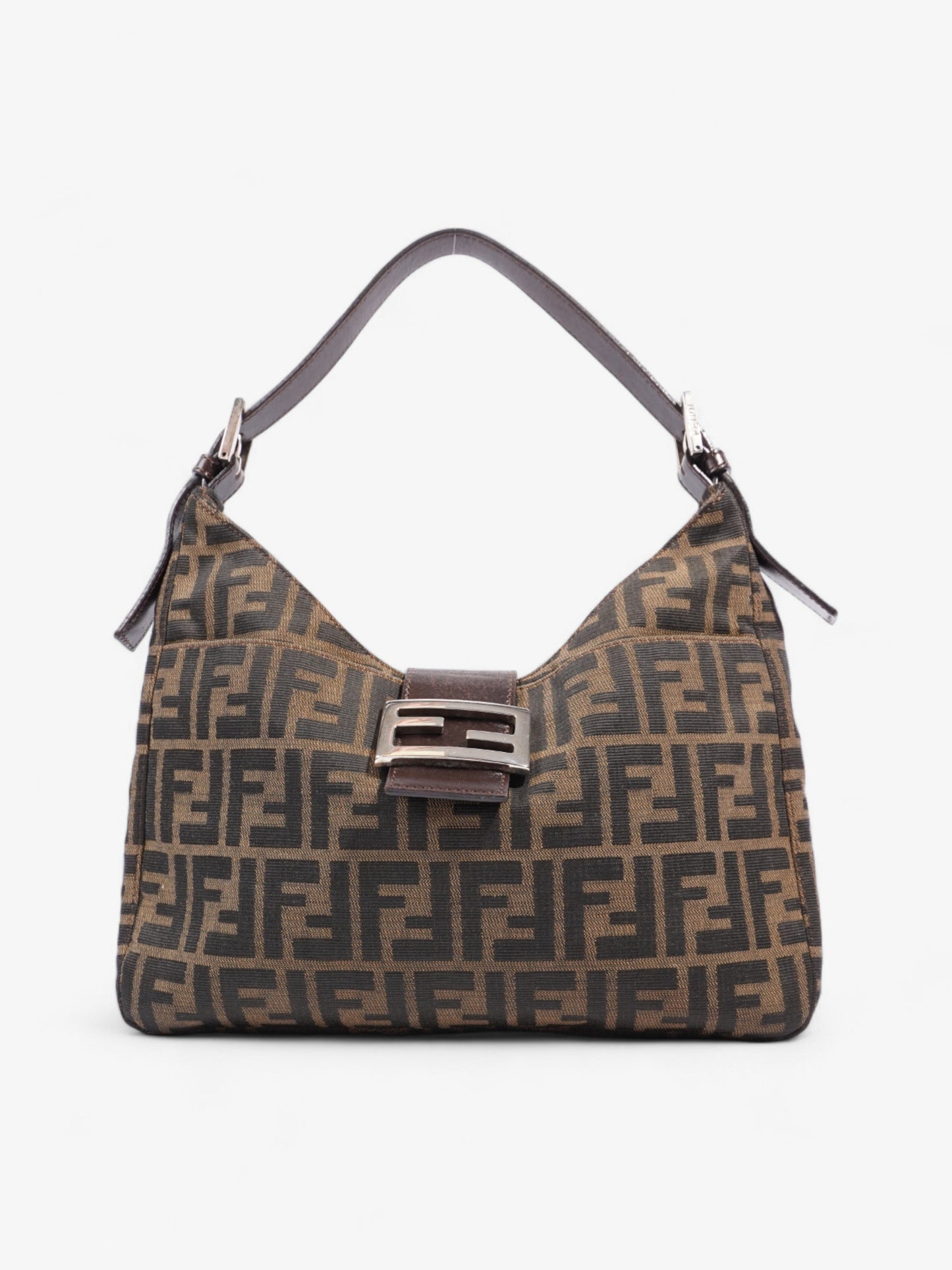 Fendi Mamma Baguette Brown Zucca Canvas
