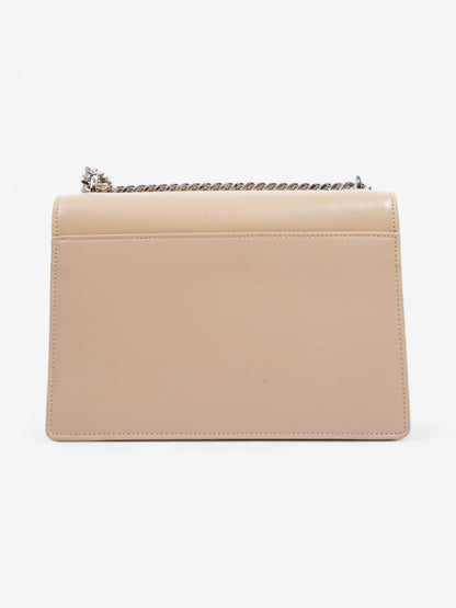 Saint Laurent Sunset Dark Beige Leather Medium