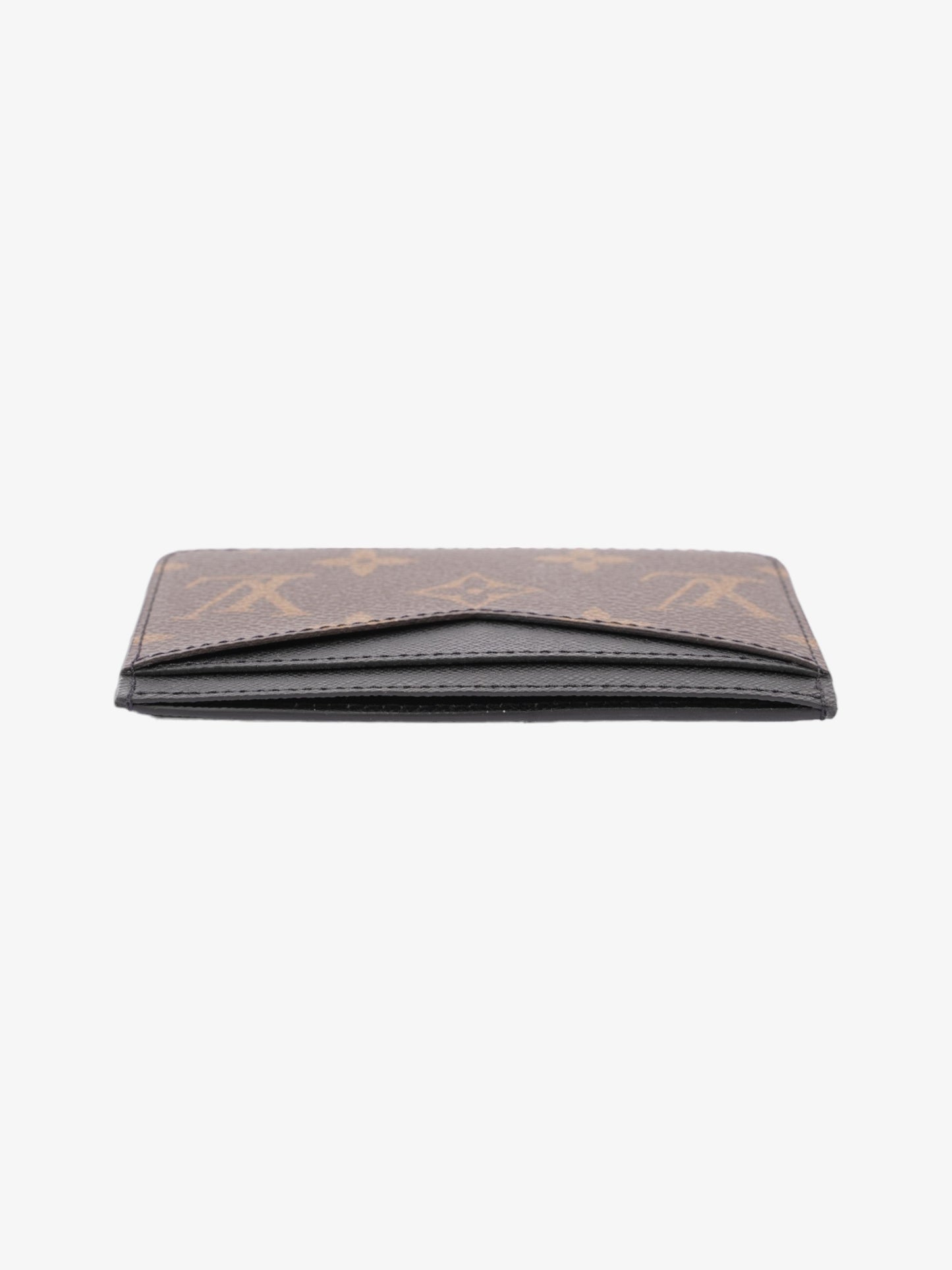 Louis Vuitton Neo Porte Cartes Black / Monogram Coated Canvas