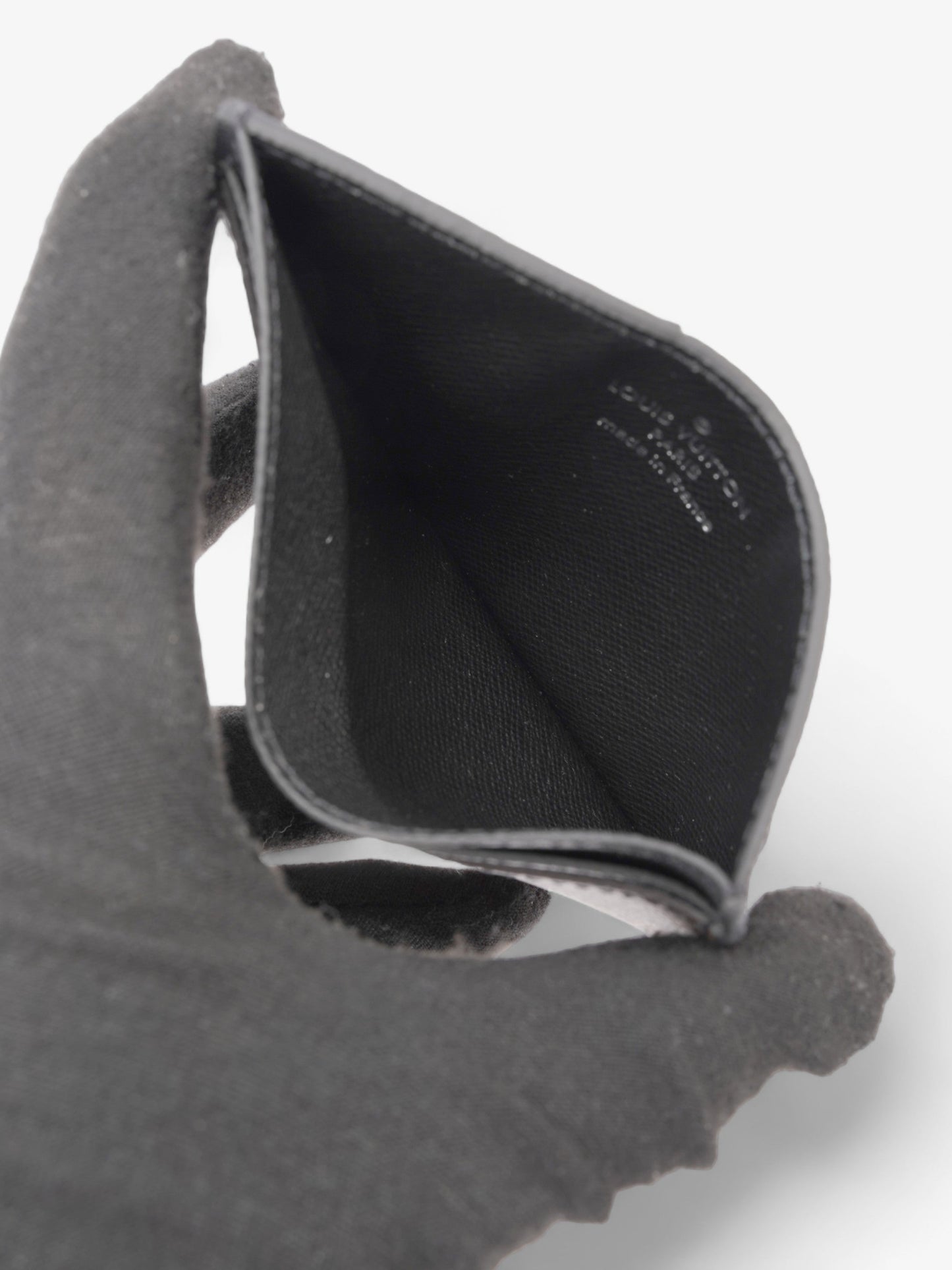 Louis Vuitton Neo Porte Cartes Black / Monogram Coated Canvas