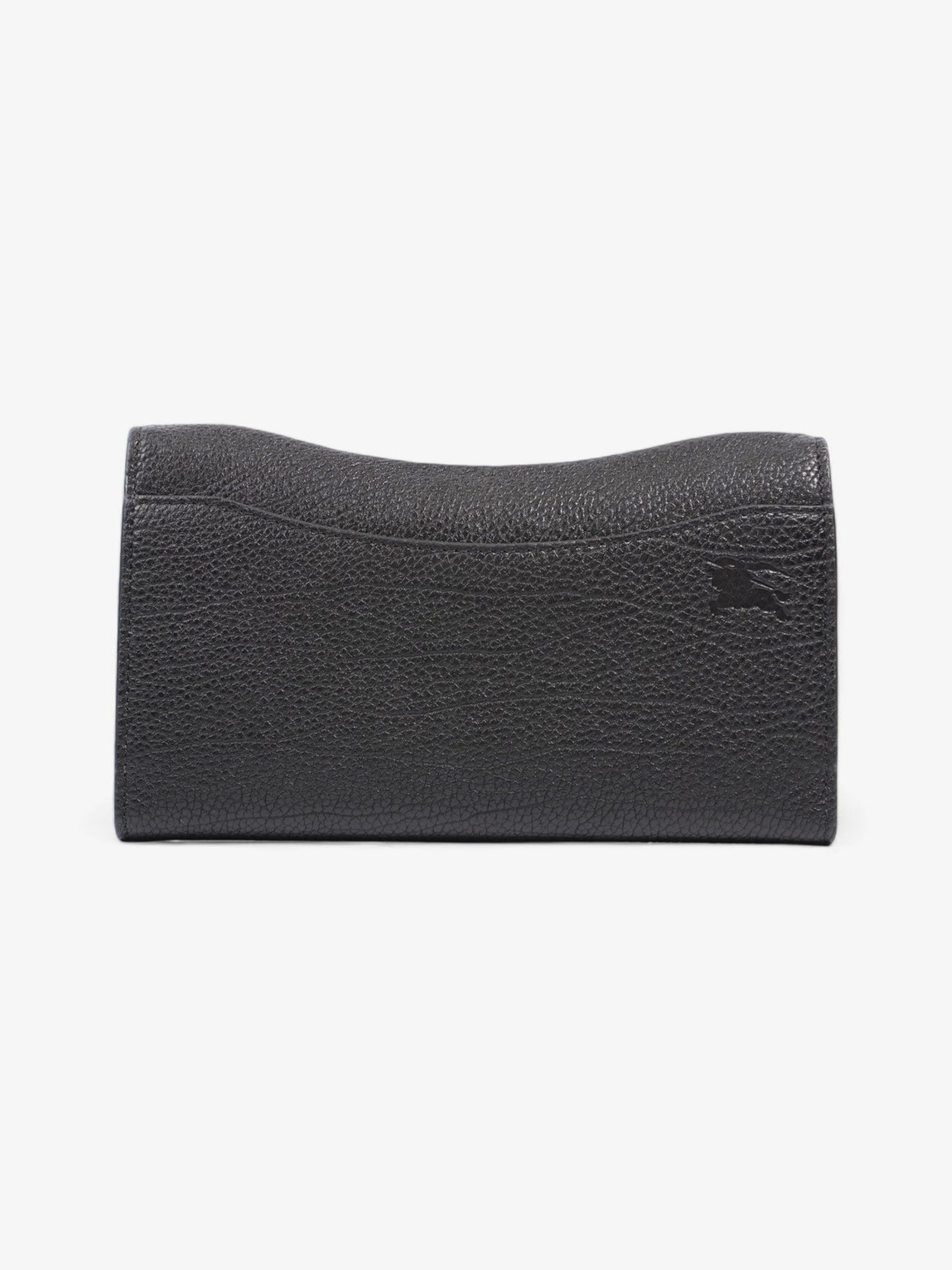 Burberry Rocking Horse Continental Wallet Black / Gold Calfskin Leather