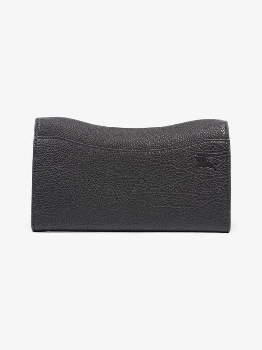 Burberry Rocking Horse Continental Wallet Black / Gold Calfskin Leather