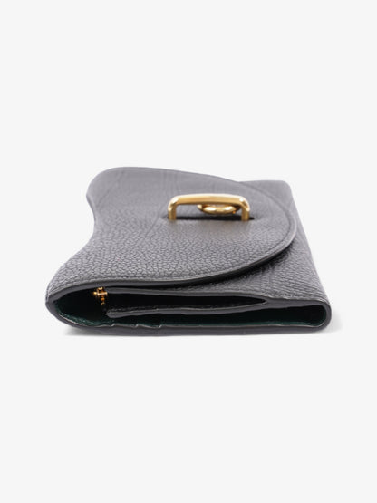 Burberry Rocking Horse Continental Wallet Black / Gold Calfskin Leather