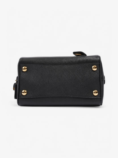 Prada Top Handle Bag Black Saffiano Leather