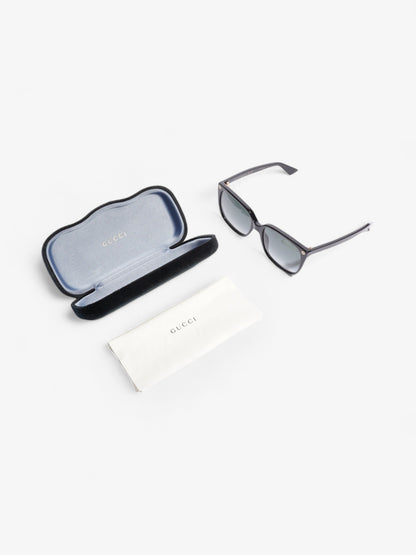 Gucci Interlocking G Sunglasses Black Acetate 140mm