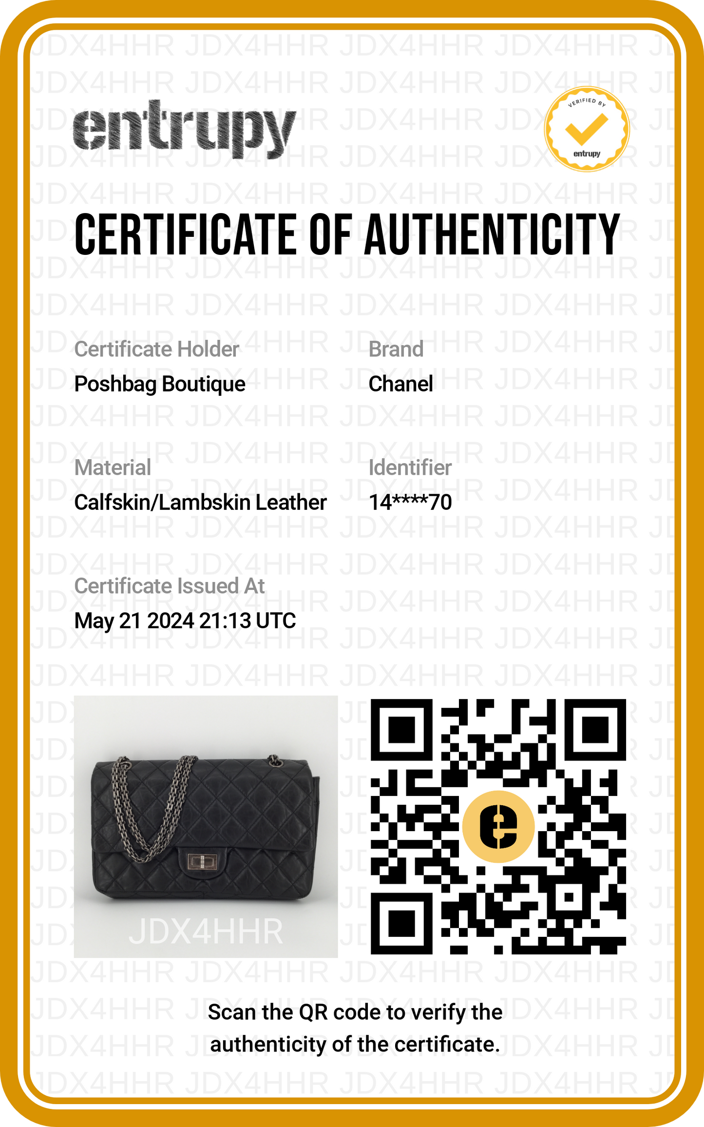 Chanel 2.55 Large Aged Leather Flap Bag