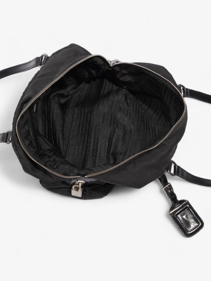 Prada Canapa Logo Black Nylon