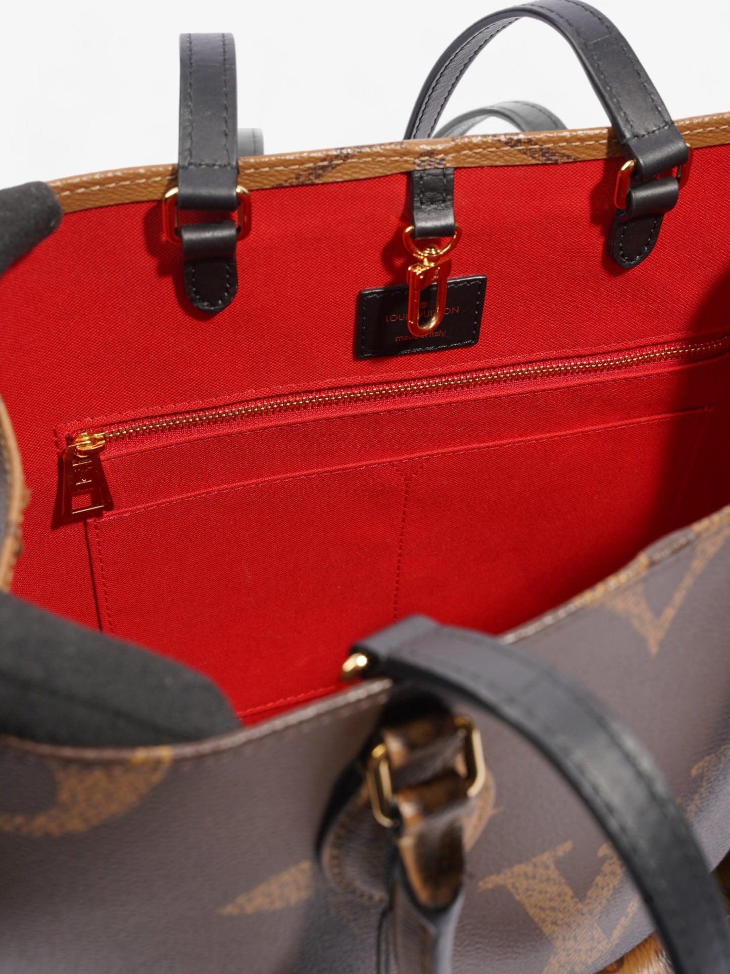 Louis Vuitton OnTheGo Monogram / Monogram Reverse Coated Canvas MM