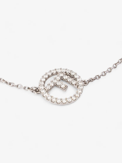 Fendi F is Fendi Bracelet Silver Base Metal Large
