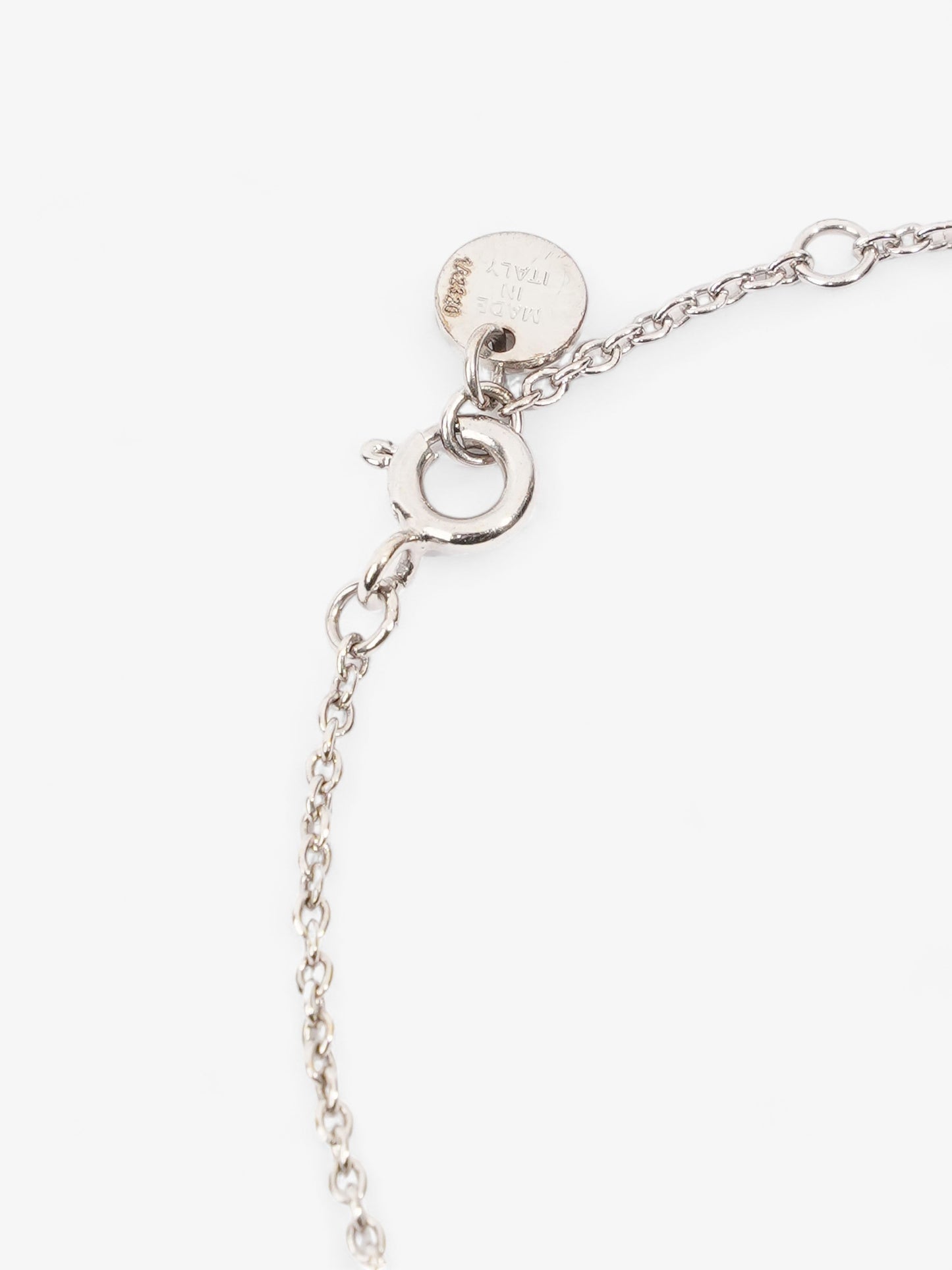 Fendi F is Fendi Bracelet Silver Base Metal Large