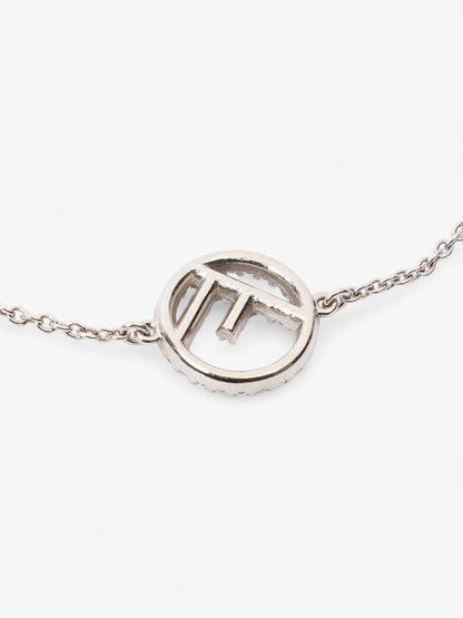 Fendi F is Fendi Bracelet Silver Base Metal Large