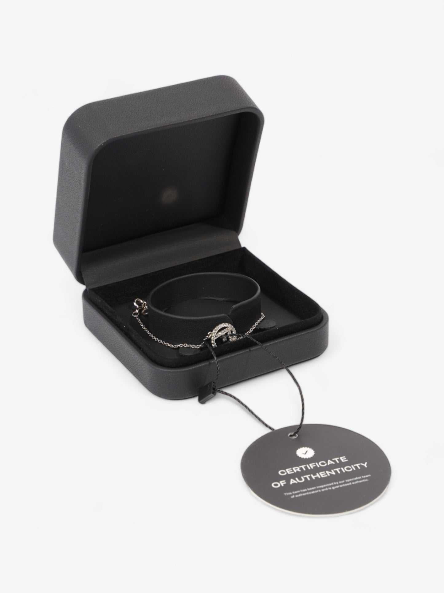 Fendi F is Fendi Bracelet Silver Base Metal Large