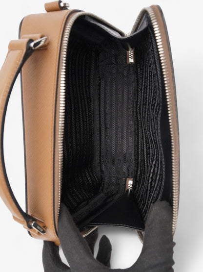 Prada Medium Brique Caramel Saffiano Leather