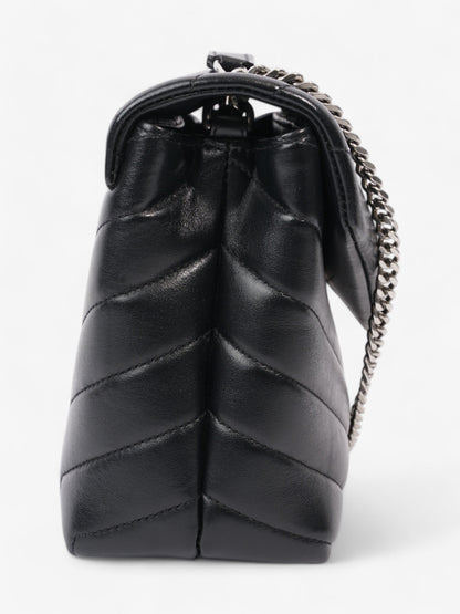 Saint Laurent Lou Lou Black Lambskin Leather Small