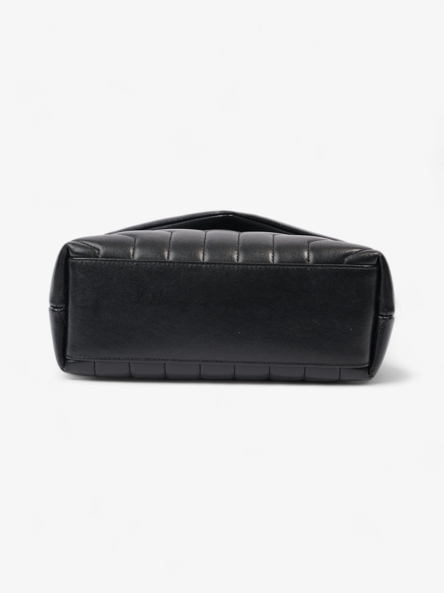 Saint Laurent Lou Lou Black Lambskin Leather Small