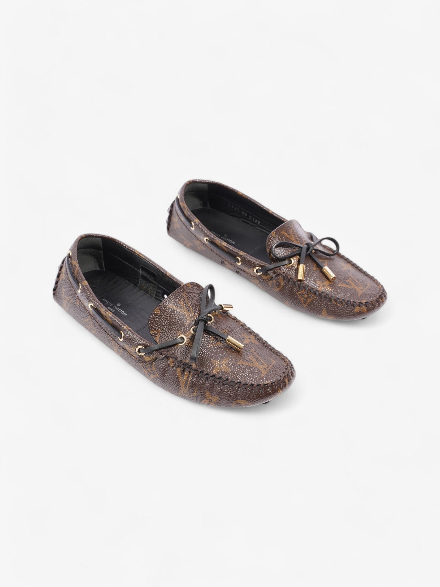 Louis Vuitton Gloria Flat Loafer Monogram Coated Canvas EU 37.5 UK 4.5