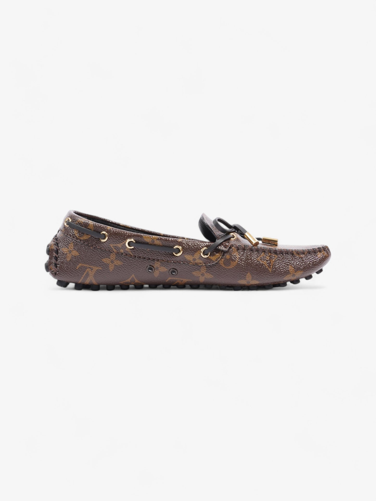 Louis Vuitton Gloria Flat Loafer Monogram Coated Canvas EU 37.5 UK 4.5