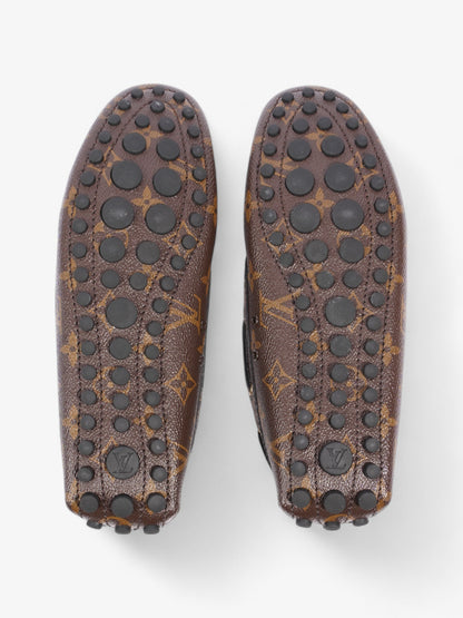 Louis Vuitton Gloria Flat Loafer Monogram Coated Canvas EU 37.5 UK 4.5