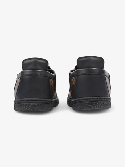 Louis Vuitton Luxembourg Sneakers Black / Monogram Leather EU 40 UK 6