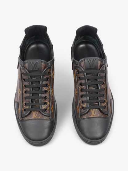 Louis Vuitton Luxembourg Sneakers Black / Monogram Leather EU 40 UK 6