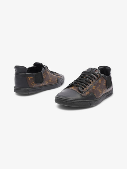 Louis Vuitton Luxembourg Sneakers Black / Monogram Leather EU 40 UK 6