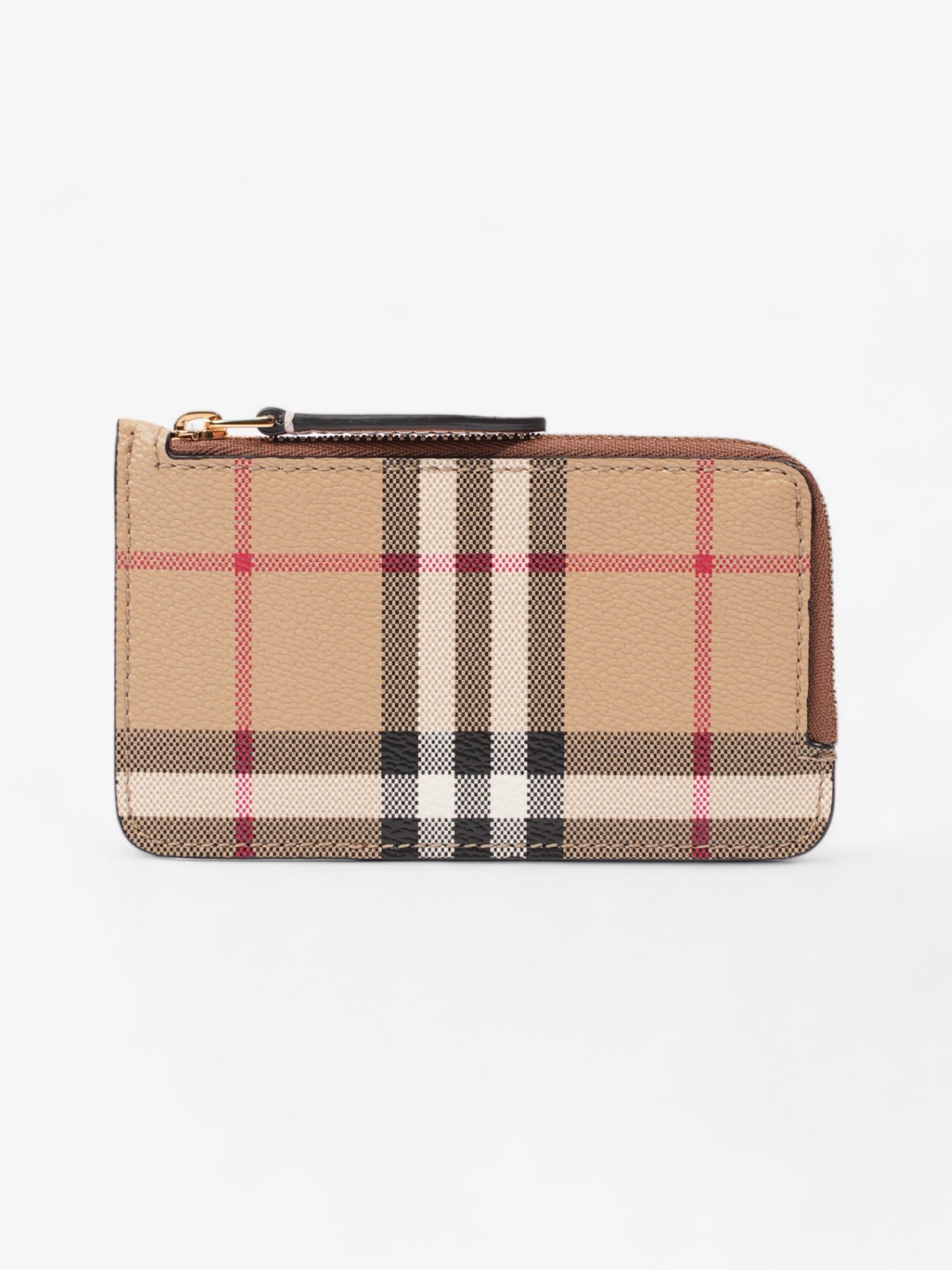 Burberry Somerset Card Case Archive Beige / Vintage Check Canvas