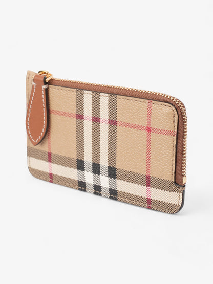 Burberry Somerset Card Case Archive Beige / Vintage Check Canvas