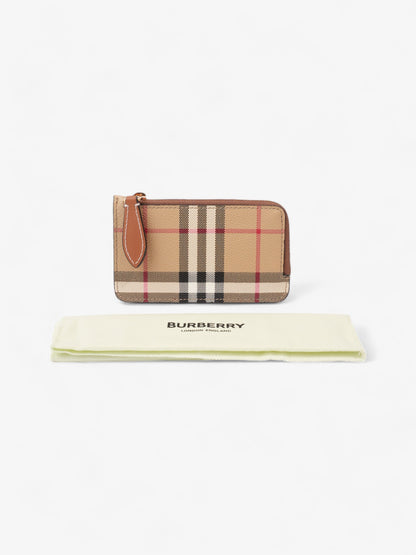 Burberry Somerset Card Case Archive Beige / Vintage Check Canvas