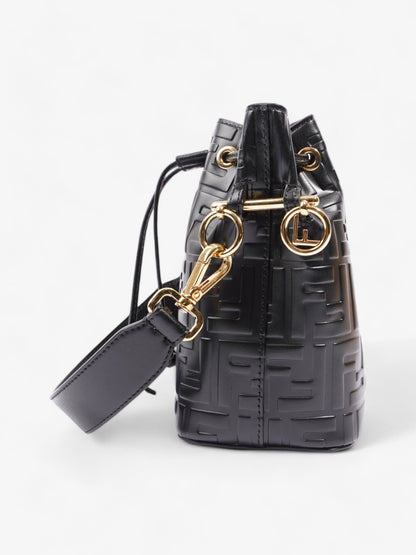 Fendi Mon Tresor Black Calfskin Leather Small